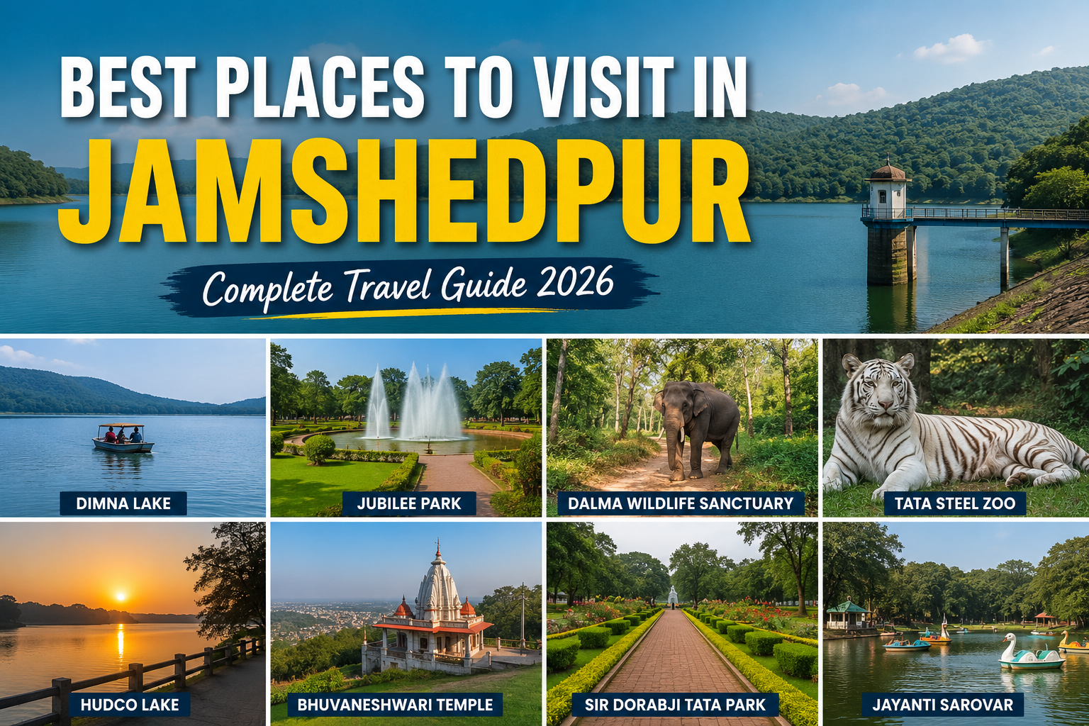 Best Places to Visit in Jamshedpur: Complete Travel Guide 2026